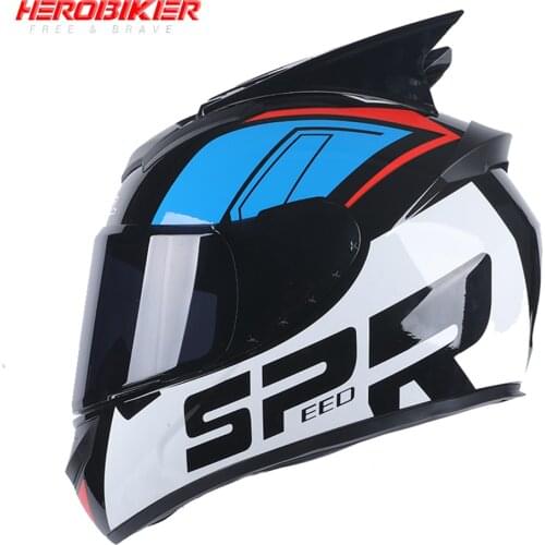 HEROBIKER Motorcycle Helmet Flip Up Motorcycle Helmet Men Women Motocross Racing Helmet Casco Moto Helmets Motorcycle