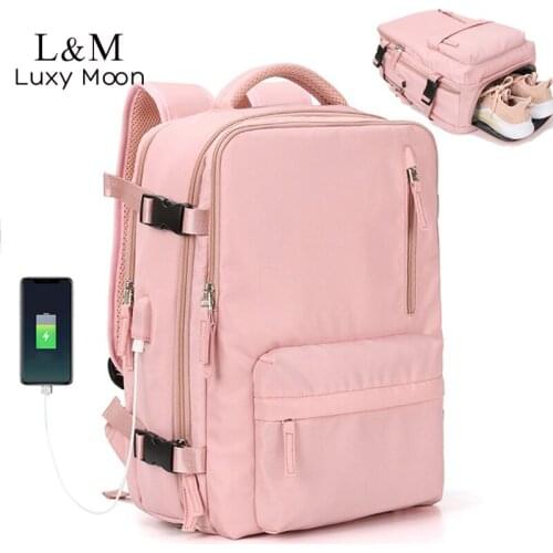 New Travel Backpack Multi-Function Outdoor Luggage Bag Waterproof Laptop Backpacks USB Charging Large Capacity Bagpack X300H