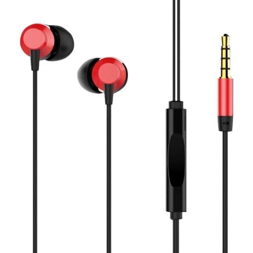 Upgraded Version 3.5mm Inear Earphone Wired Control Earbud With Mic Gaming Headset For Xiaomi CellPhone Earphone Sport Headset