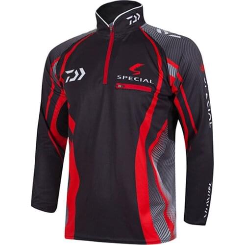 Fishing Clothing Men UV Protection Waterproof Quick-Drying Coat Outdoor Fishing Shirt For Hiking Cycling Fishing Clothes DAIWA