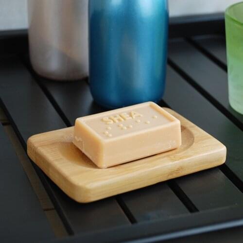 Natural Bamboo Wooden Soap Dish Portable Soap Drain Box Soap Holder Rack Multifunctional Soap Tray Kitchen Bathroom Supplies
