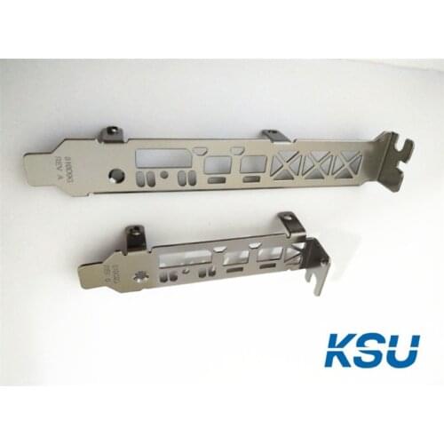 Full Low 8cm 12CM 2U Profile Expansion Slot Bracket for AMD Radeon 100-505999 Pro WX2100 wx3100 video card