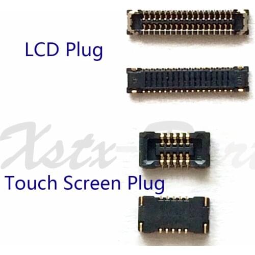 2PCS/lot LCD Display / Touch Screen Digitizer FPC Plug Connector for Motherboard Mainboard Repair for xiaomi 4 mi4