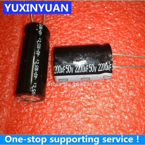 50V2200UF 16x25mm 5pcs/lot