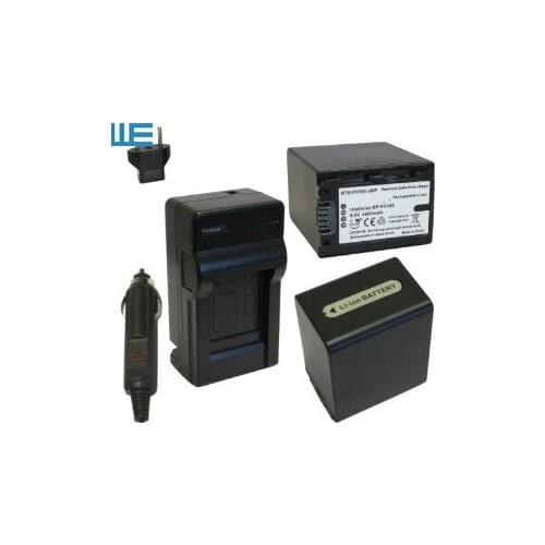 NP-FH100,FH100, NPFH100 Battery+Charger for Sony HDR-CX100 CX105 CX11 CX520 CX6 HC96 SR200 SR70 HXR-MC1 AC-VQH10 DCR-DVD103