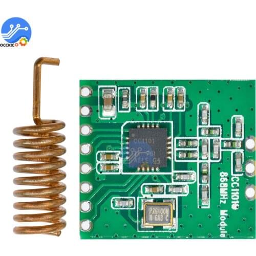 CC1101 Wireless Module Long Distance Transmission Antenna 868MHZ SPI Interface Low Power M115 For FSK GFSK ASK OOK MSK 64-byte