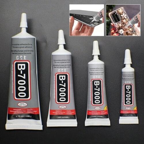 15/25/50/110ML B7000 Glue Multi Purpose Glue Adhesive Epoxy Resin Repair clothes Cell Phone Jewelry LCD Touch Screen Super Glue