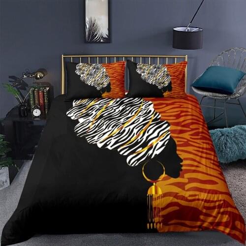 People Silhouette Printed 3D Bedding Set Soft Quilt Cover Pillowcase Duvet Cover Single Twin Queen King Double Full Size 2/3 Pcs