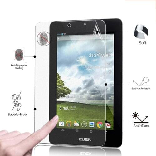 BEST Anti-Glare Matte Film For ASUS MeMo Pad ME172V 7.0" tablet pc Anti-Fingerprint Screen Protector films with clean cloth