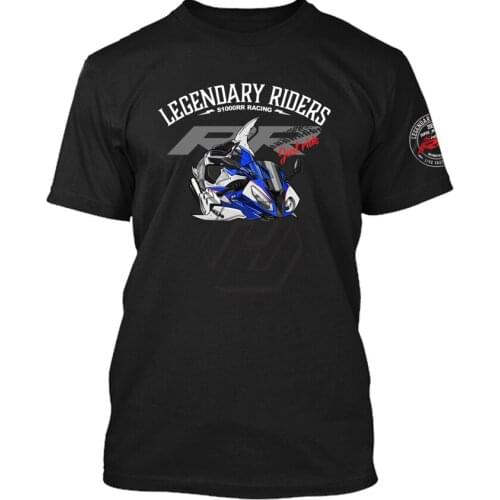 Motorcycle O-Neck Printed T-Shirt Man Short Sleeve T Shirt Case for BMW S1000RR S1000 RR Club Team