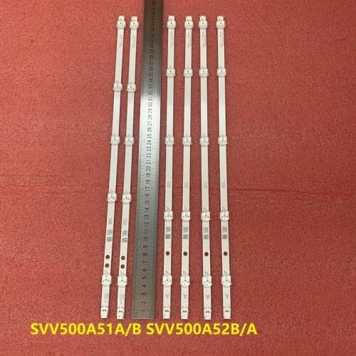 5set=30pcs LED Strip For LUX0150006 D50F289M4CW LT-50C750(A) 50HB6T72U P50D300FP SVV500A52/51A SVV500A52/51B VES500UNDA-2D-N11