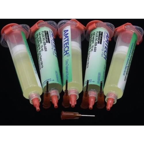 5Pcs/lot 100% AMTECH NC-559-ASM Solder Flux Cleaning-free low-smoke BGA soldering station commonly used
