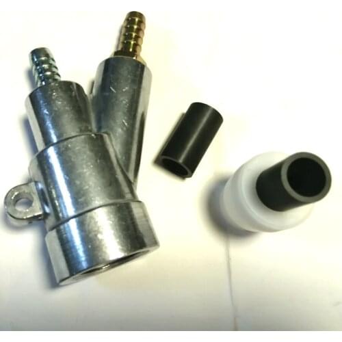 Sand blast gun with 2pcs boron carbide sandblaster tips