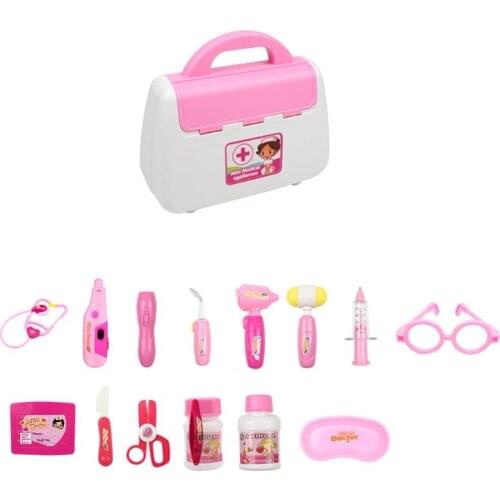 Plastic Simulate Dentist Medicine Box Personality Creative Superior Quality Suit Kid Doctor Play House Toy Accessories