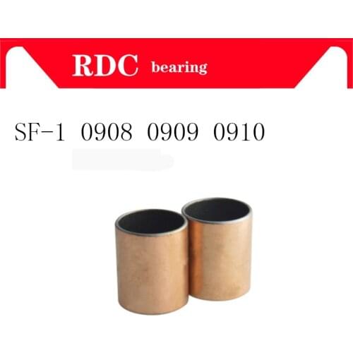 Free Shipping SF-1 0908 0909 0910 Self Lubricating Composite Bearing Bushing Sleeve SF1 9mm x 11mm x 8mm 9mm 10mm