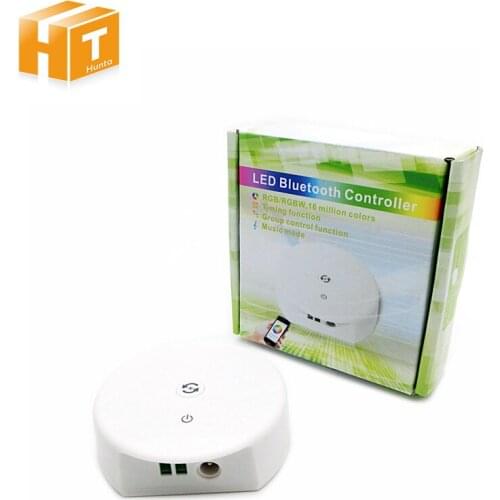 DC12-24V RGB RGBW UFO Bluetooth led controller,Timing function,group control,music mode,16million colors ,4.0 IOS/Android