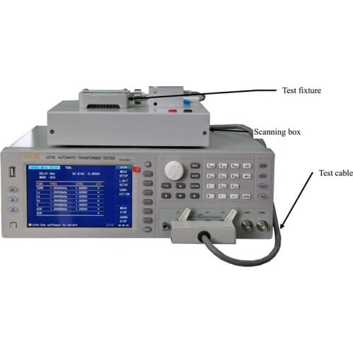 U2729 Automatic Transformer Test System 20Hz-200kHz,20-Channel Transformer Parameter Scanning Tester