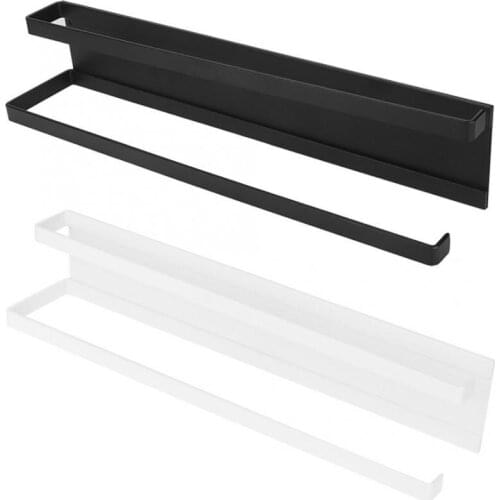 Towel Rack Magnetic Double Bath Towel Bar Towel Holder Rack for Bathroom Kitchen Bathroom Hotel Shelf