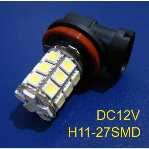 High quality 12V Car H11 led fog lamps,H8 led fog lights,H11 H8 led bulbs 12V Auto free shipping 2pcs/lot