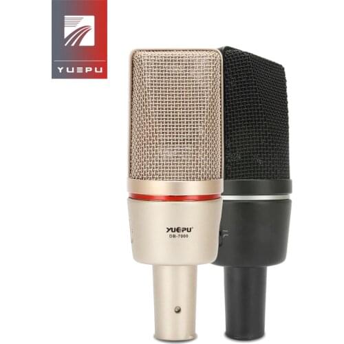 YUEPU C7000 Studio 48V Phantom Power Condenser Microphone Vocal Instrumental Recording Sound Audio Computer Video Internet Live