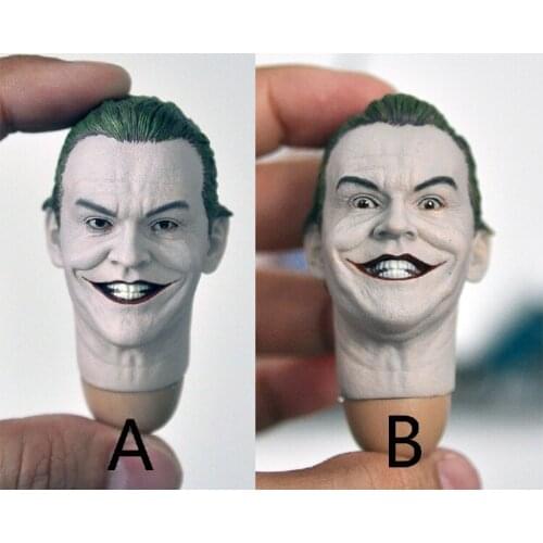 1/6 Jack Nicholson JOKER 1989 Head Sculpt Carved F 12" Male Action Figure Body Doll Collectible