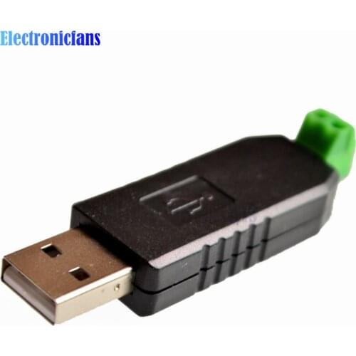 1Pcs USB to RS485 485 Converter Adapter Compitable USB 2.0 USB 1.1 Support Win7 XP Vista Linux Max 1200M Communication Distance