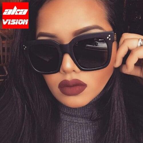 AKA Vision 2021 Square Retro Sunglasses Women Simplicity Glasses Women Brand Luxury Eyeglasses Women/Men Vintage Oculos De Sol