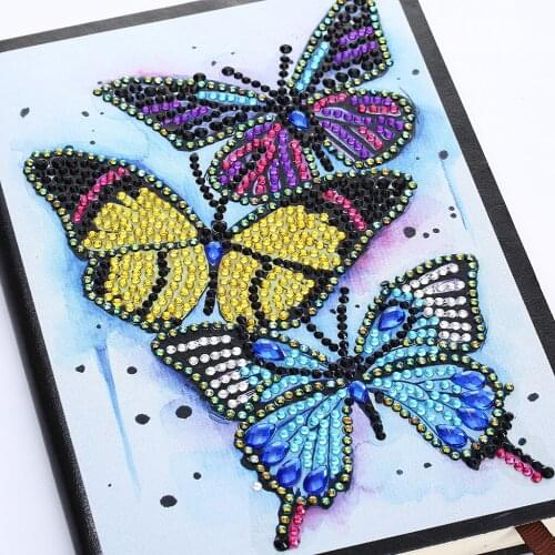 Notebook Diamond Painting Handmade DIY Diamond Sticker Notebook 5D Diamond Painting For Children Gift