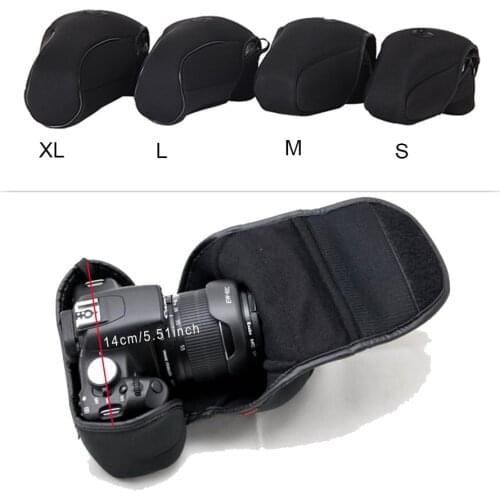 DSLR Camera Sleeve Liner Bag For Nikon D3400 D3200 D3100 D7200 D7100 D7000 D90 D5300 D5100D D5200 D810 D800 Camera Case Soft Bag