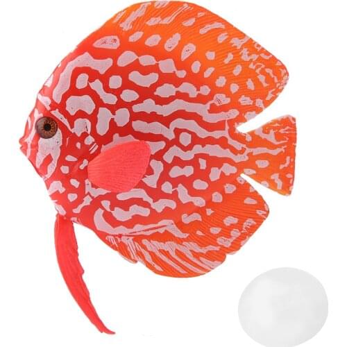 Nosii Fish Tank Ornament Aquarium Decoration Tropical Fake Fish Funny Artificial Luminous Fish Ornament Aquatic Landscape
