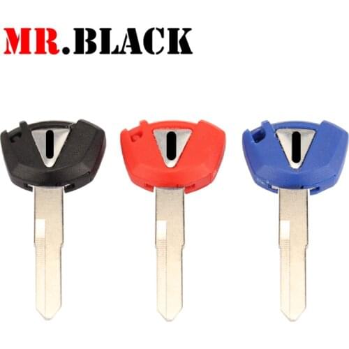 Motorcycle Uncut Blade Blank Key For Kawasaki Ninja ZX6R ZX10R ZZR400 Z750 Z800 Z1000 VERSYS ER6N ER6F ER6R