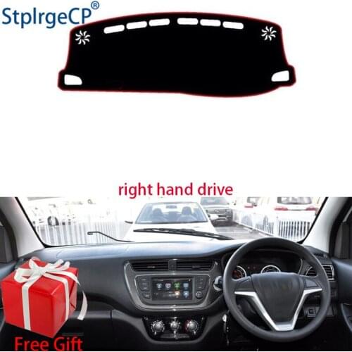 Car Dashboard Cover Mat for changan HONOR 2017 Right Hand Drive Dashmat Pad Dash Mat Covers Dashboard Accessories