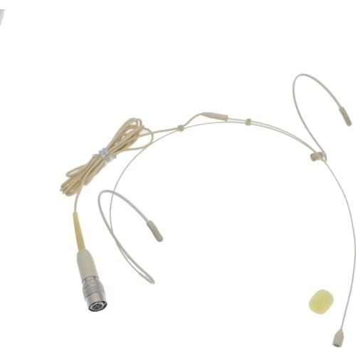 Professional Cardioid Lavalier Headset Microphone for Audio-Technica Wireless BodyPack System Omnidirectional HeadMic MiCWL