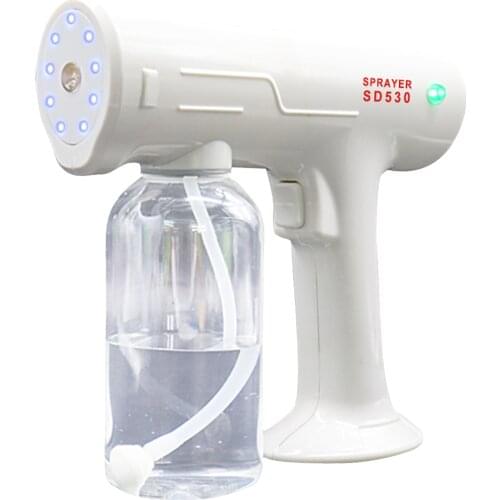 Nano Spray Gun Office Sprayer USB Disinfectant Atomizer Spraying Fogger 18oz
