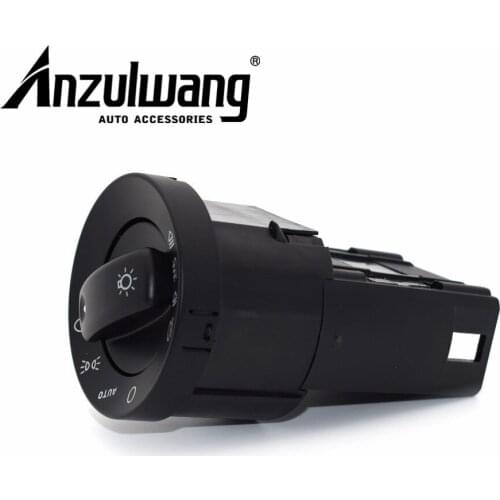 ANZULWANG Head Light Headlight Fog Lamp Switch Control For Audi 8E0941531B / 8E0 941 531B