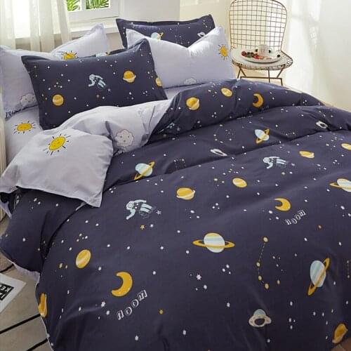 Duvet Cover King Size Bedspread 135 Bedding Covers Bed 2 Seats Queen Bedding Set Bed Cover Set Nordic Bed Cover 90