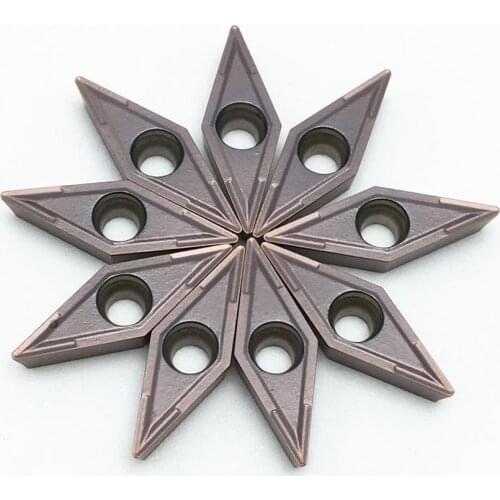 VCMT110304 VP15TF VCMT110304 UE6020 US735 CNC turning insert machine tool turning and milling tool VCMT 110304 carbide insert