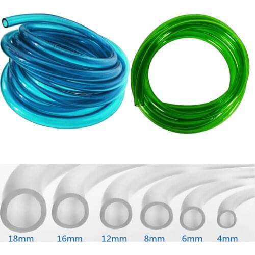 Aquarium Hose for Water Pump 12/16/18 mm Inner Diameter Fish Tank Pipe Filter Tube Garden Irrigation Hose Aquarium Cleaning Tool