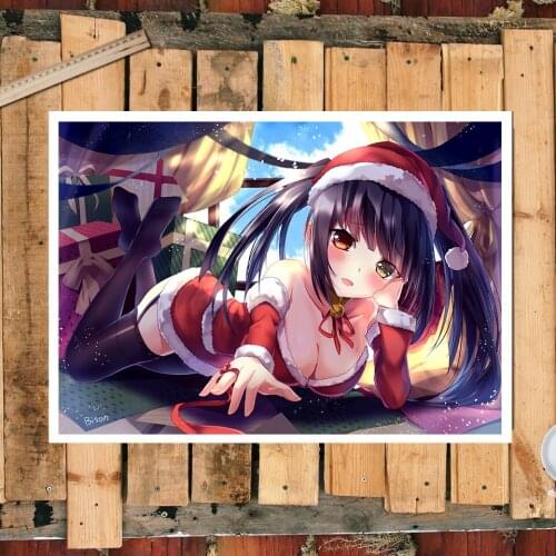 1 Piece HD of Anime Girl Sexy Photo DATE Live Cartoon Movie Poster, Canvas Art Wall Painting for Home Decoration