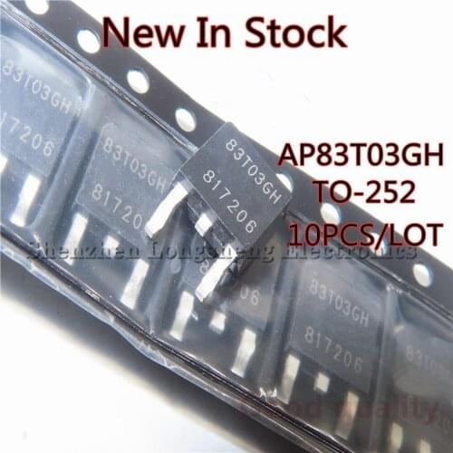 10PCS/LOT 83T03GH AP83T03GH TO-252 FET 30V 75A