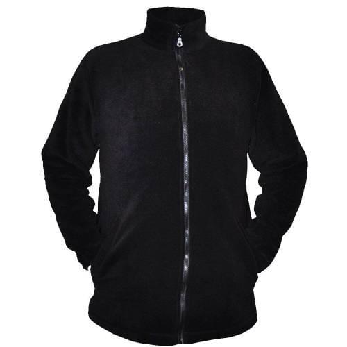 100 POLYESTER POLAR FLEECE COATS, FLEECE, WORKER FLEECE, GOOD QUALITY FLEECE, BLACK