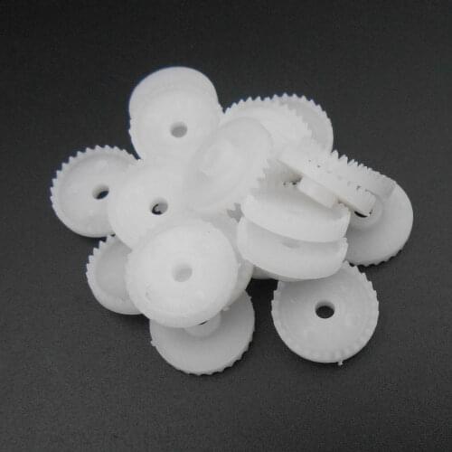 20PCS/Lot 0.5M 30T Plastic Crown Gear 0.5 Modulus 0.5 Mod 30 Teeth Aperture 3mm 2.95mm Reduction Gears DIY Model Accessories T=30 15.5MM X 4.8MM NEW HQ *FD915X20