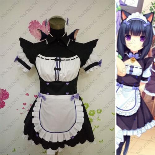 Nekopara Cosplay Minaduki Shigure Maid Costume
