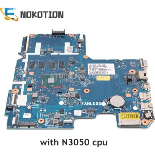NOKOTION 814050-001 For HP Pavilion 14-AC G4 240 Laptop motherboard SR29H N3050 CPU 2GB RAM Onboard