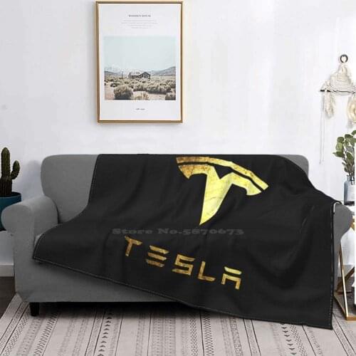 Tesla Air Conditioning Blanket Soft Throw Blanket Tesla Elon Musk Electric Cars Motors Spacex Science Nikola Tesla Roadster