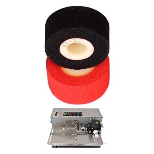 Black Diameter 36mm Height 32mm hot ink melt roll for coding machine to pirnt date and number