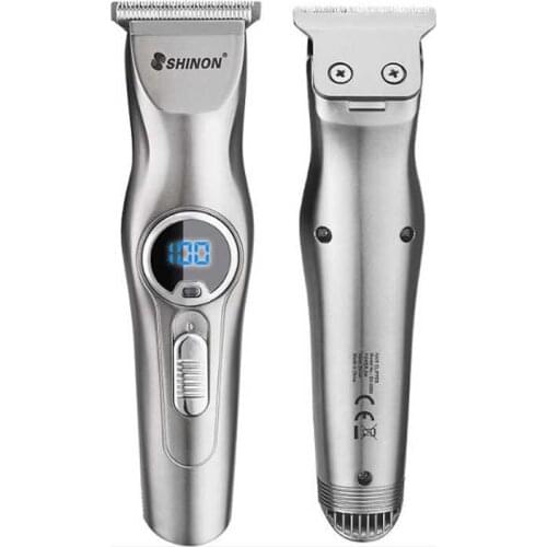 SHINON hair trimmer hair clipper USB rechargeable hair clipper oilhead clipper hair carving clipper haircut machine metal body