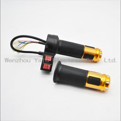 Electric bicycle universal speed control turn aluminum alloy turn double switch forward reverse three gear
