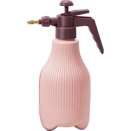 Home Gardening Pneumatic Watering Device Nordic Color Block Design Plant Flower Sprayer Bottle Sprinkling Kettle Watering Can