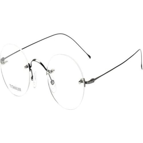 High Quality Unisex Pure Titanium Rimless Progressive Multi-focal Lens Eyewear Brand See Near Far Hyperopia Reading Glasses